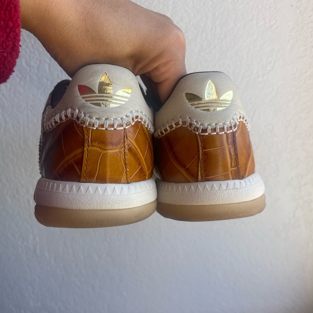 Adidas by Wales Bonner Metallic Samba Sneakers - Picture 7 of 13